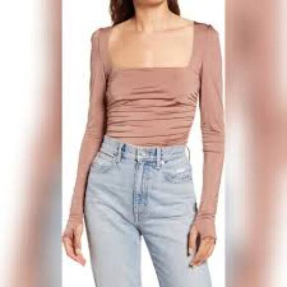 INTIMATELY FREE PEOPLE NEW STRAWBERRY RAN BLOUSE SIZE MED - Picture 1 of 7